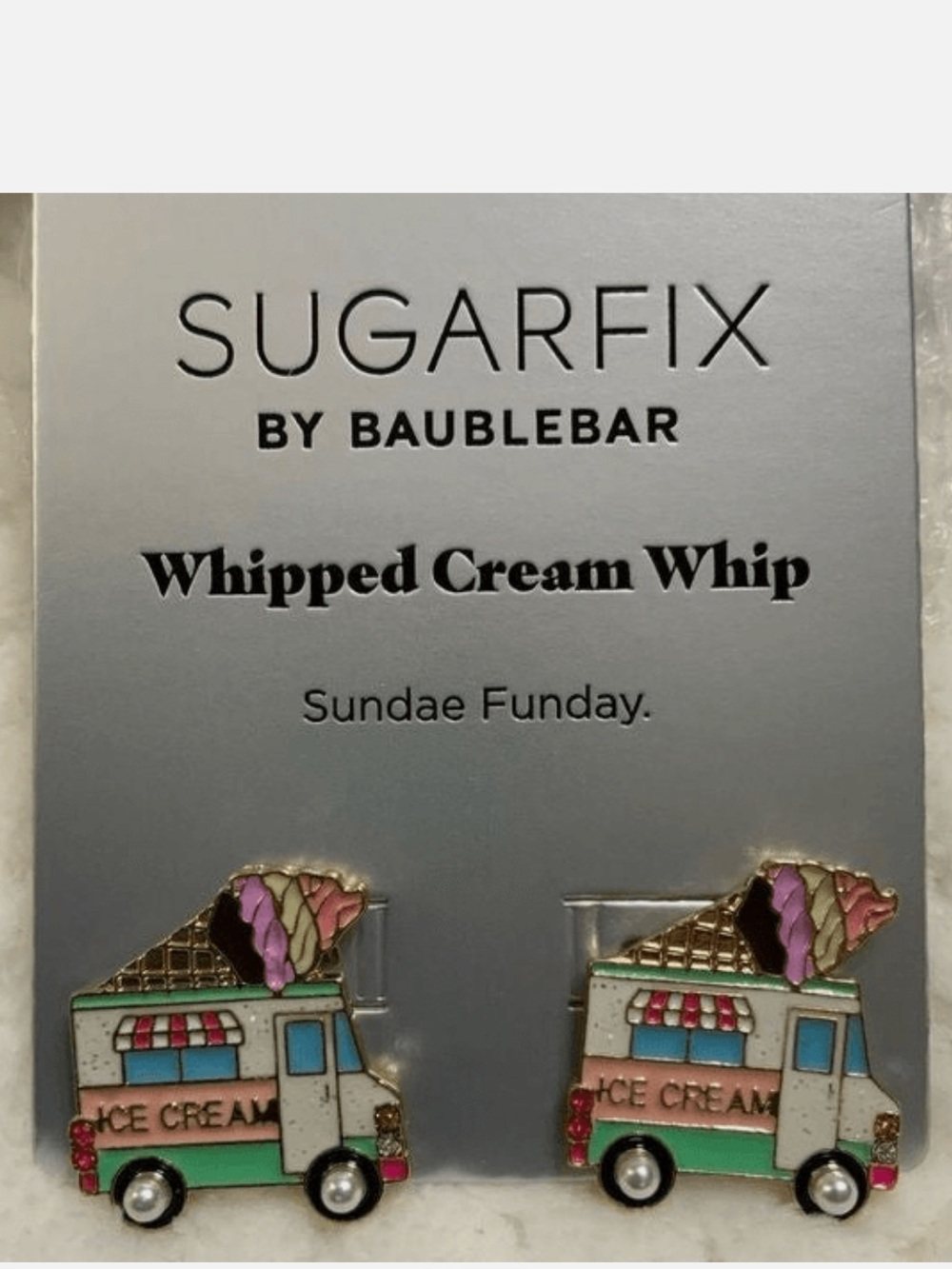 SUGARFIX by BaubleBar Ice Cream Truck Stud Earrings - Pastel Multi